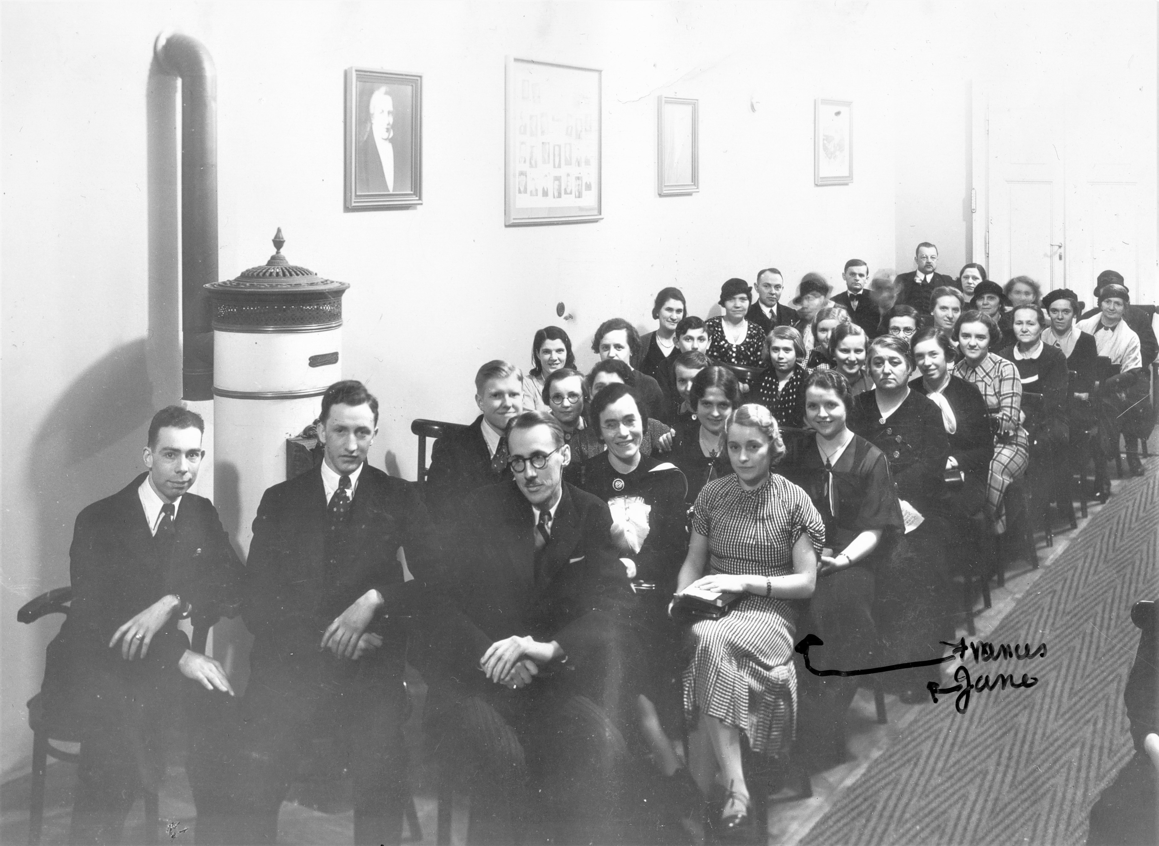 Meeting Place in Czecheslovak Mission, Circa 1934